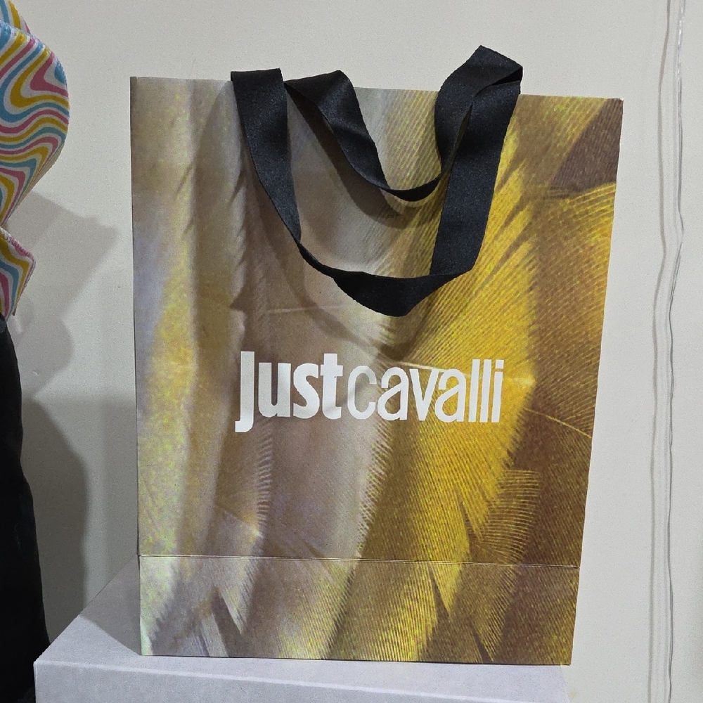 Just Cavalli Designer Shopping Bag